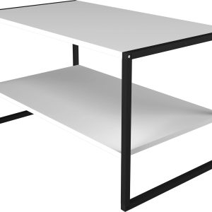 VCM Couchtisch Insasi L 90.2 x 50.4 cm, Weiss